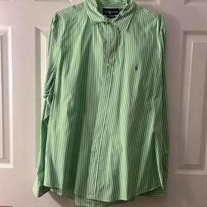 Mens Ralph Lauren king sleeve dress shirt XL